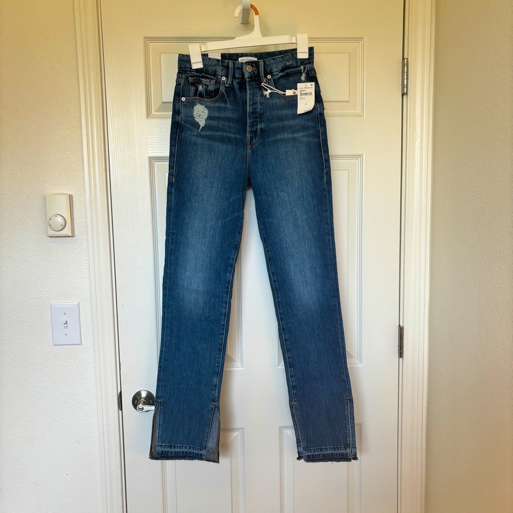 NWT Good American Boyfriend Jeans